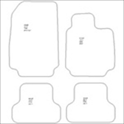 Renault CLIO Mk3 Car Mats